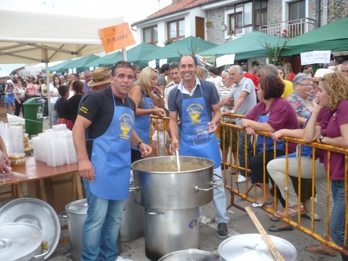 Concurso de marmite de San Esteban en Argoños