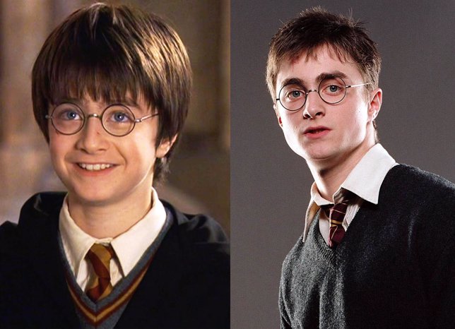 Crecimiento de Harry Potter