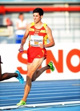 El atleta español Álvaro Rodríguez