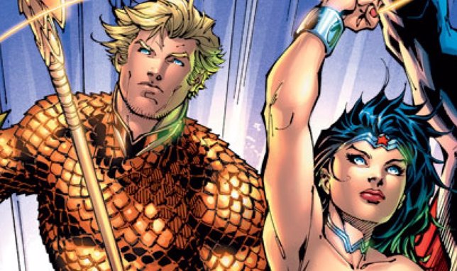 Aquaman y Wonder Woman