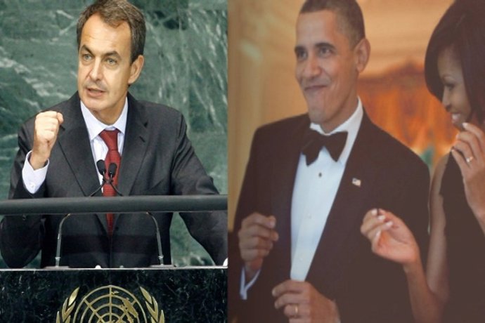 Obama y Zapatero celebran su cumpleaños