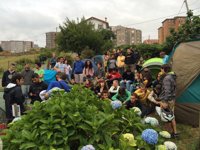 El alcalde reitera que la acampada es un "acto mediático" y niega que se haya "frenado un desalojo"