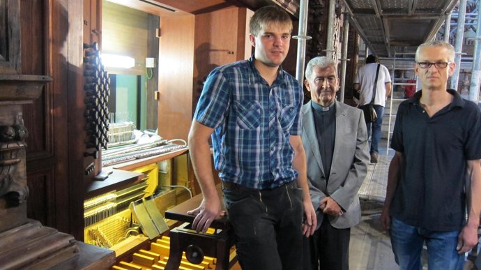 Proceso de resaturación del órgano de la Basílica del Pilar de Zaragoza