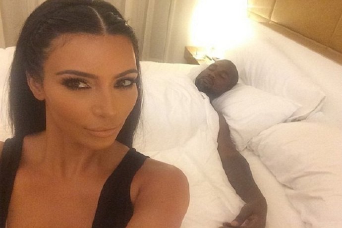 El 'selfie' más íntimo de Kim Kardashian