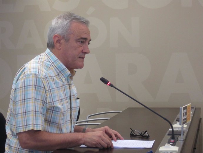 Javier Sada, portavoz del PSOE en las Cortes de Aragón