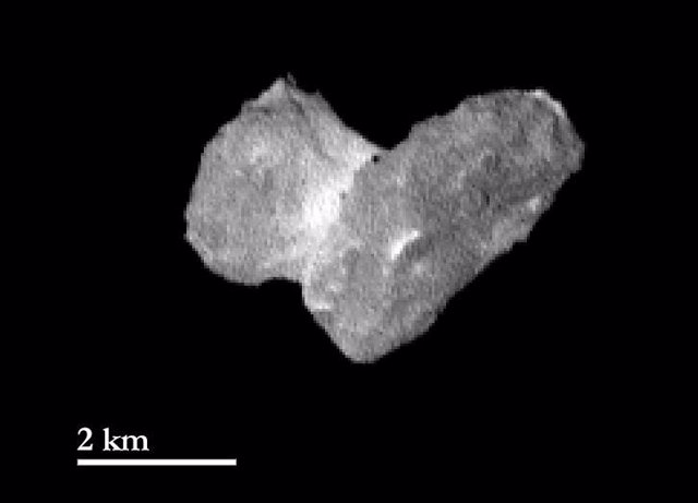 Cometa binario objetivo de Rosetta