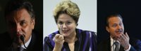 Rousseff lidera menciones entre candidatos en las redes sociales