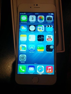 Imagen del clon de iPhone 6 con Android