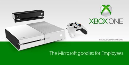 Xbox One blanca para empleados de Microsoft