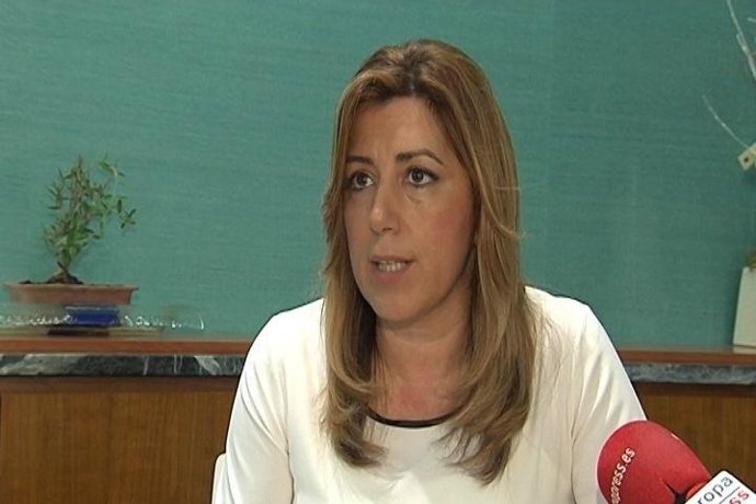 La presidenta de la Junta de Andalucía, Susana Díaz.