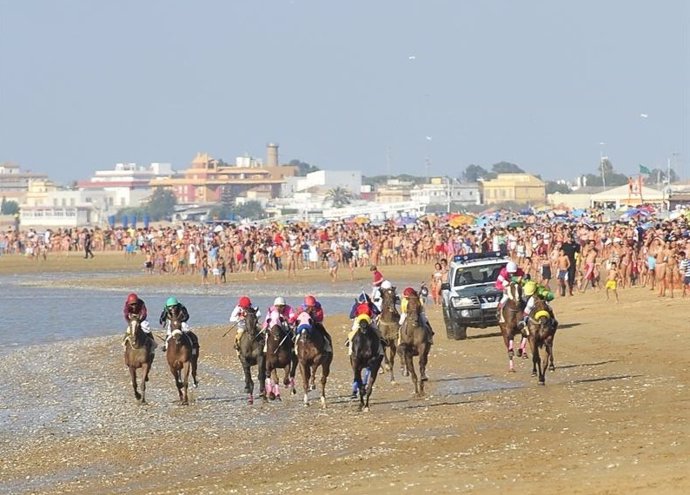 Carreras de caballos en Sanlúcar 