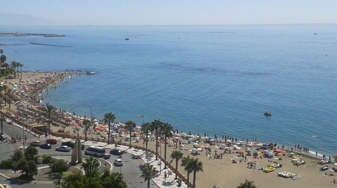 Playa de Benamádena Costa (Málaga)