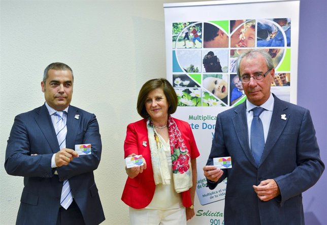 José Miguel Pérez, María José Sánchez Rubio y Manuel Alonso