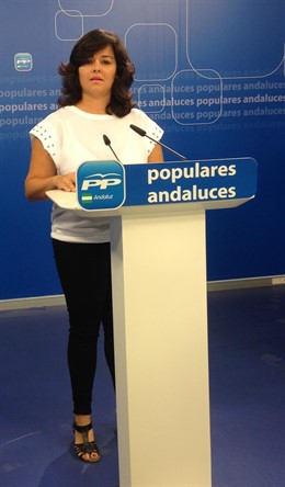 La vicesecretaria general del PP andaluz, Virginia Pérez