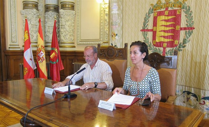 De la Riva y Cantalaprieda presentan los datos de viajeros en Valladolid