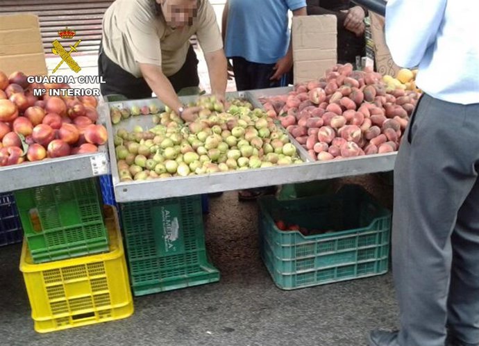 Imagen de la fruta sustraida