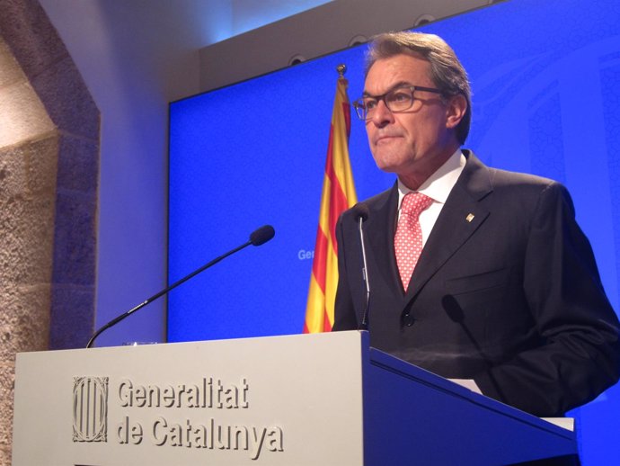 El presidente de la Generalitat, Artur Mas.