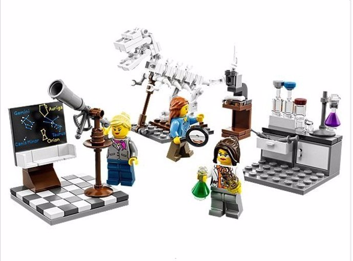 Colección Lego mujeres científicas