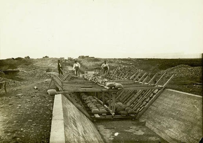 Imagen de la exposición 'Viaje a los riegos del Alto Aragón'