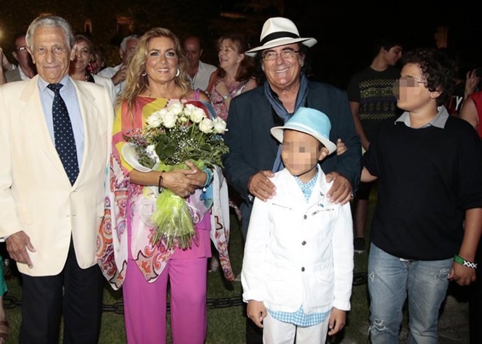 Al Bano y Romina Power en el concierto de España