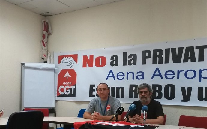 Rueda de prensa CGT