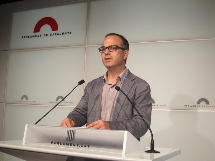 El líder de CiU en el Parlament, Jordi Turull
