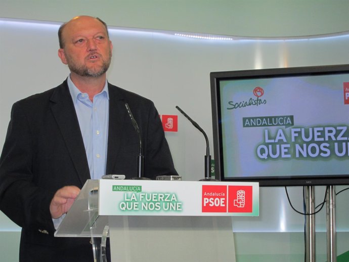 El secretario de Sostenibilidad y Medio Ambiente del PSOE-A, Antonio Pradas