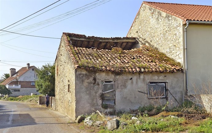 Declarada en ruina una construcción en la calle Corbanera de Monte