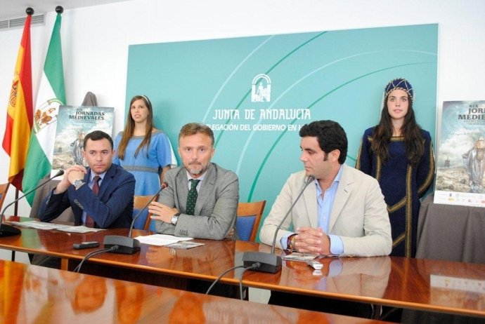 El delegado de la Junta en Huelva, José Fiscal, presenta jornadas de Cortegana.