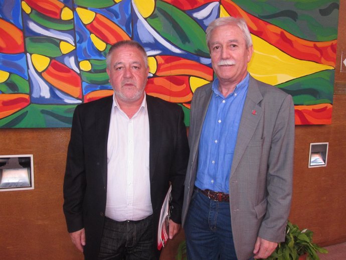 Antonio Pino (izquierda) y Justo Braga. 