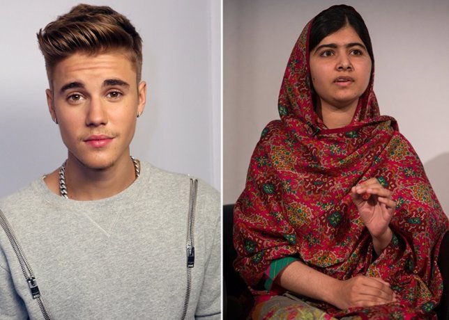 Justin Bieber y su amitad con la activista pakistani Malala