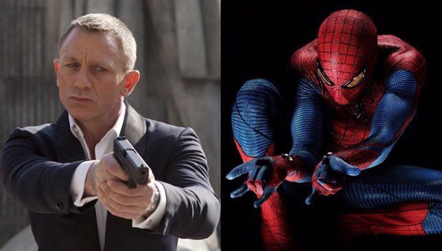 James Bond v Spider-Man