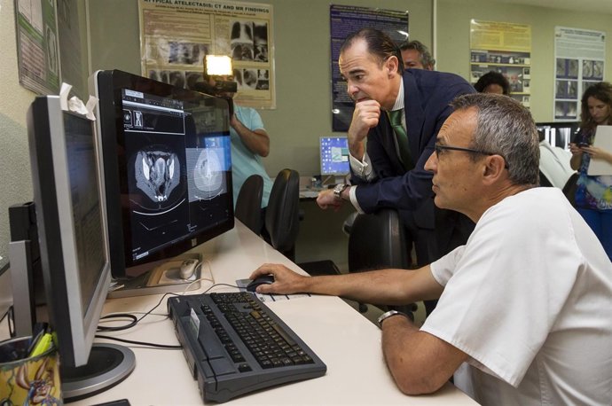 Llombart en el Hospital Doctor Peset