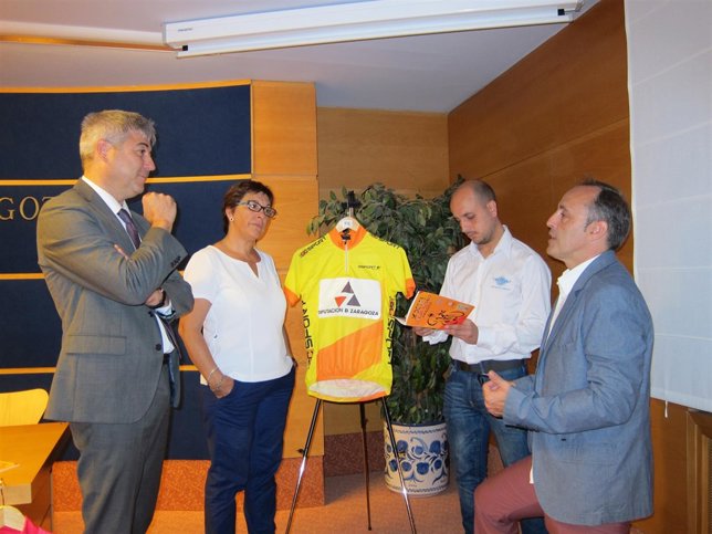 Francisco Artajona, Pilar Herrero, Héctor Aparicio y Luis Marquina