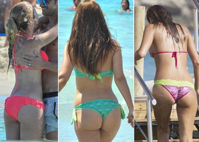 Las retaguardias del verano Paula Echevarría Malena Costa Natalia Sánchez 