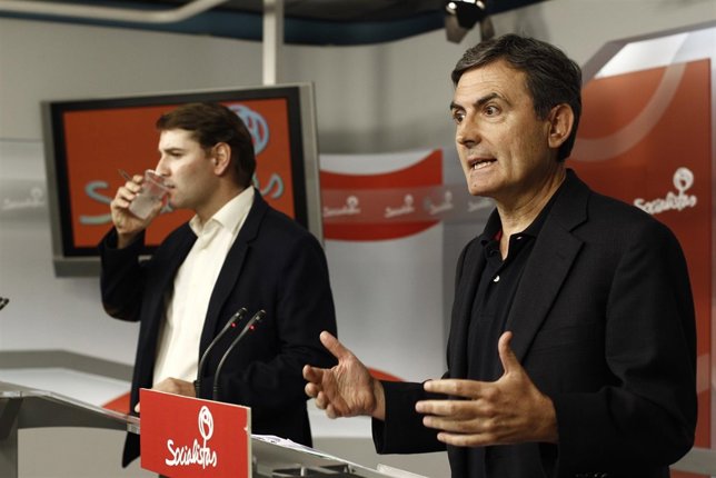 Manuel de la Rocha y Pedro Saura