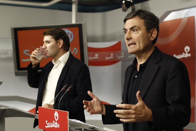 Manuel de la Rocha y Pedro Saura