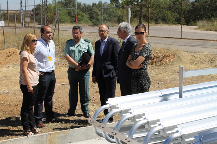 Visita del delegado y subdelegados del Gbno a Topas