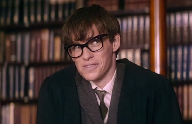 Eddie Redmayne como Stephen Hawking