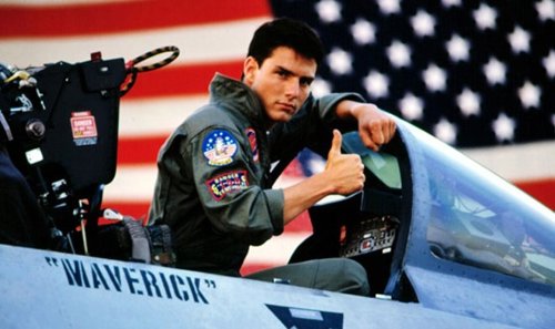 Tom Cruise en Top Gun