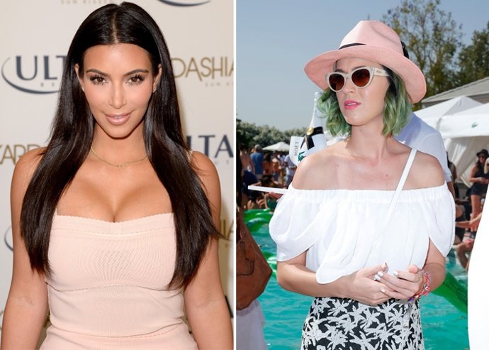 Kim kardashian Katy Perry