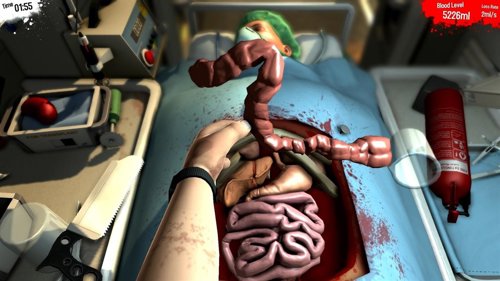 Videojuego Surgeon Simulator 