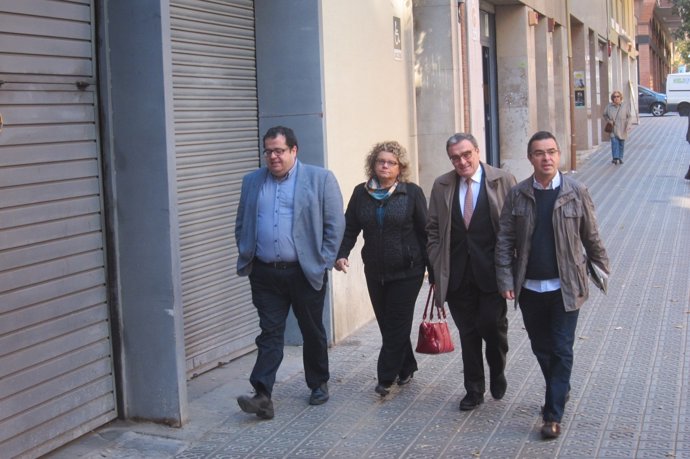 Joan Ignasi Elena, Marina Geli, Àngel Ros y Jordi del Río, PSC