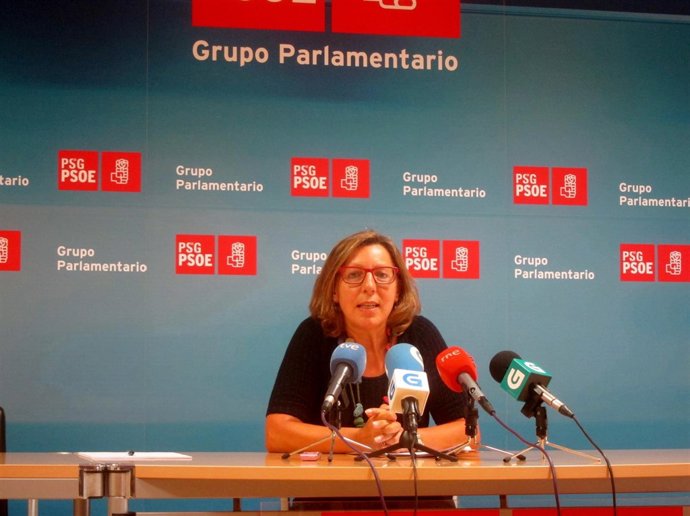 La diputada del PSdeG Carmen Gallego