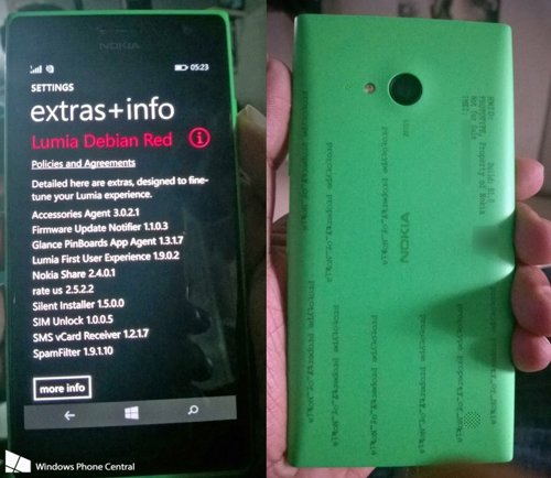 Filtrado en imágenes el Nokia Lumia 730 para 'selfies'
