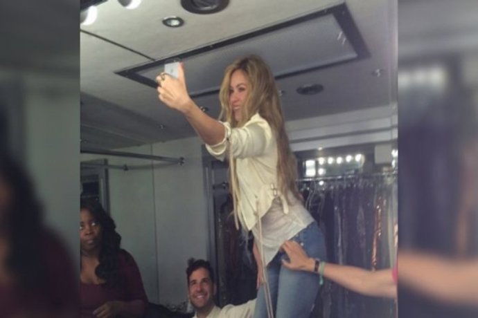 El embarazo de Shakira ya tiene selfie