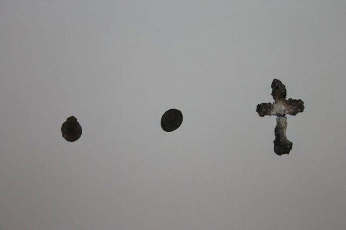 Imagen de las piezas requisadas