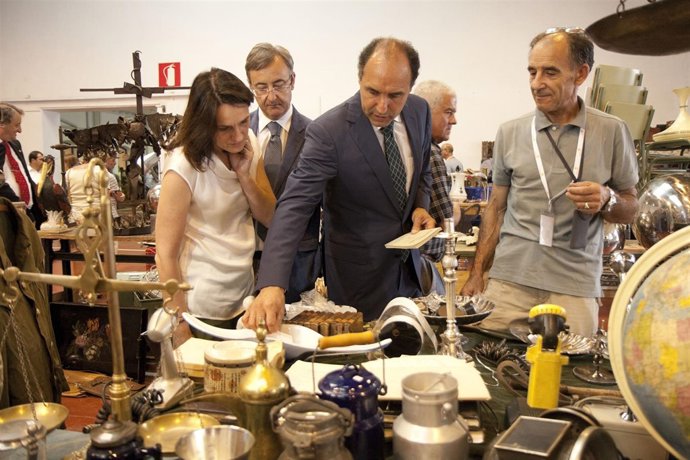 Inauguración feria de antigüedades 