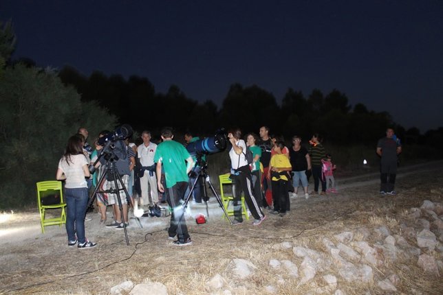 Observación desde la colina