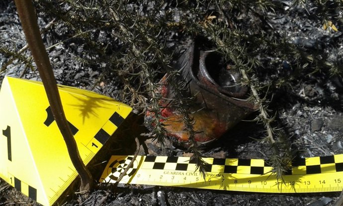 GUARDIA CIVIL A CORUÑA: Nota De Prensa Hallazgo Artefacto Incendiario.